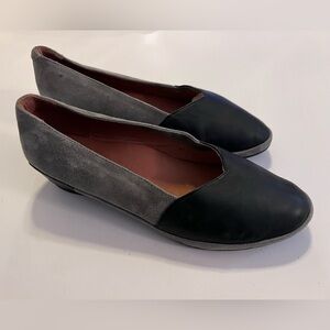 L'Amour Des Pieds Bracey two-tone Round Toe Wedge - 8.5